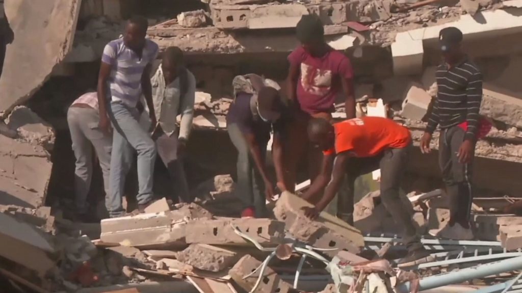 724 died after the Haiti earthquake - VG