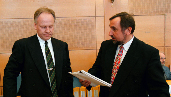 Sigurd Clomsat and Eric Nadeem defended their cousin in the appeal case.
