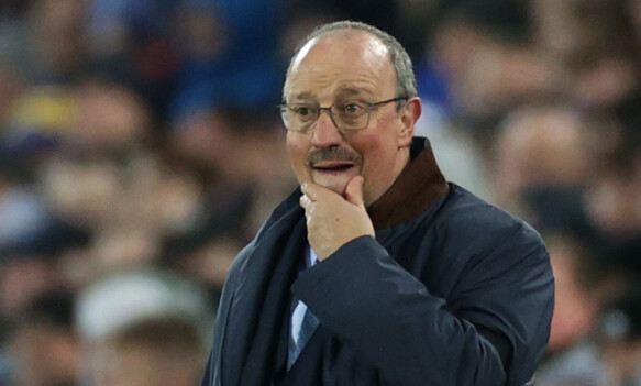 The press: Experts believe Rafael Benitez has less patience among the fans due to his past at Liverpool.  Photo: Karl Rissen