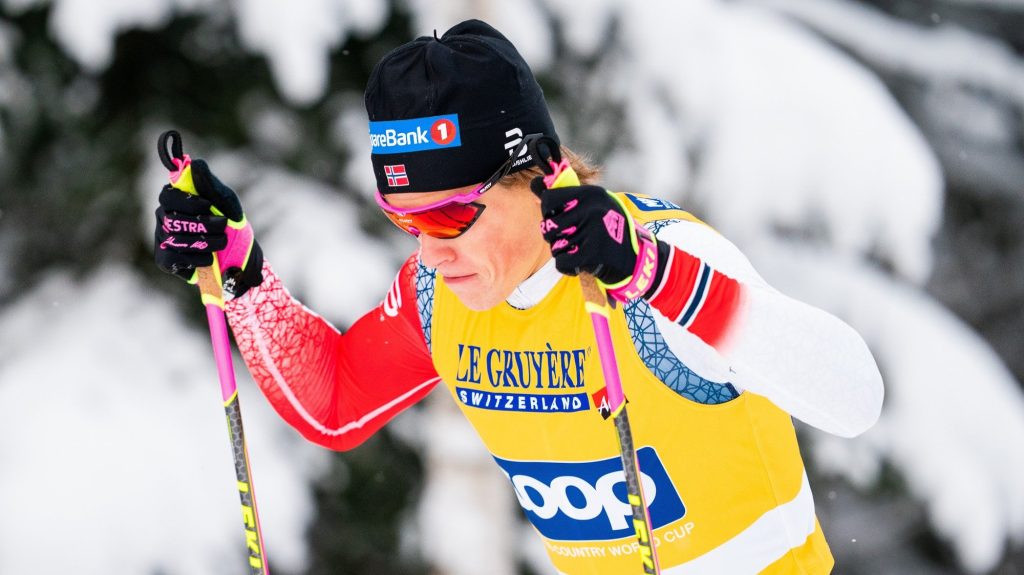 Skiing, winter sports |  Klæbo smash Ustgogov