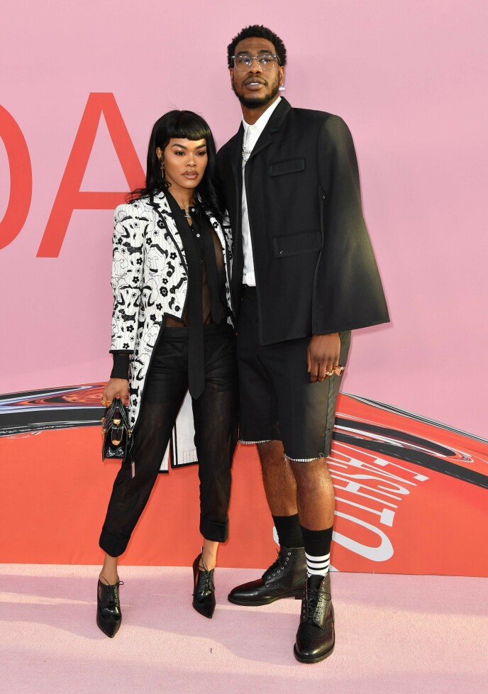 Former Basketball Star: Taylor has been married to former basketball player Iman Shumpert since 2016, and together they have two daughters.  Photo: AFP/NTB