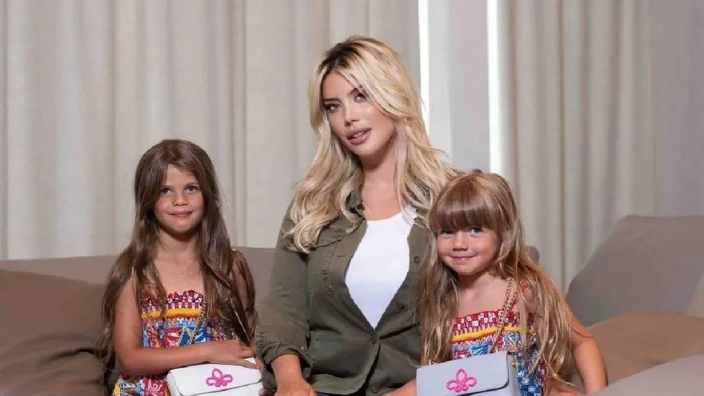 Welfare!  Gorgeous room with the daughters of Wanda Nara and Mauro Icardi in Buenos Aires
