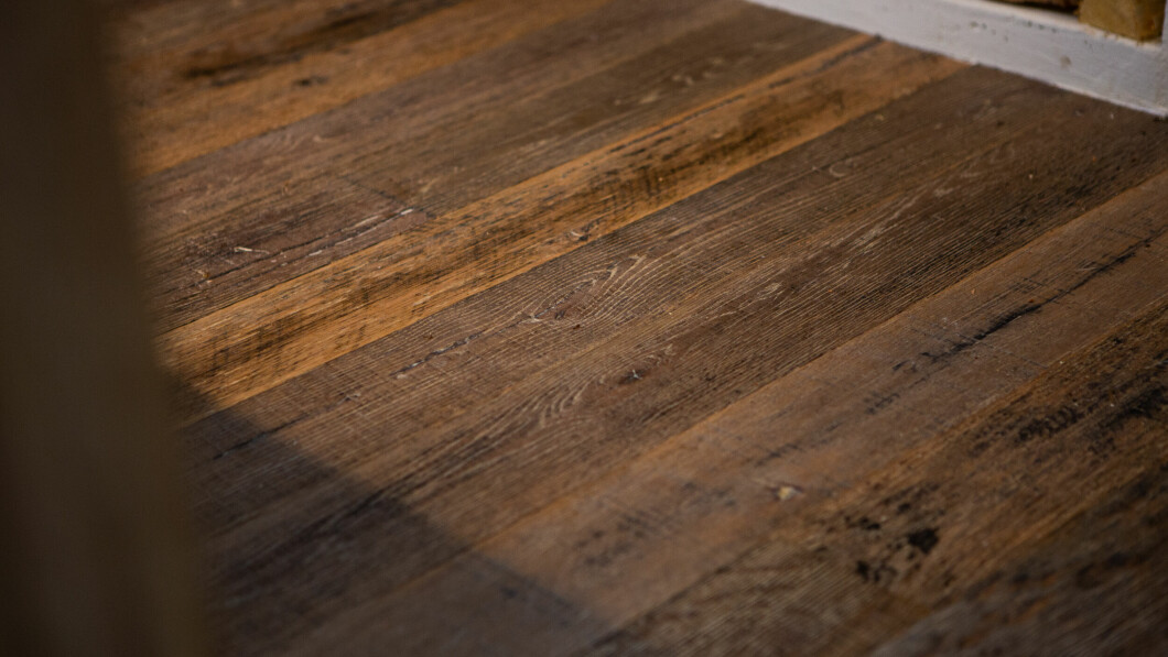 Recycling: Parquet flooring is made from recycled materials.  Photo: Pandora Film/TV 2