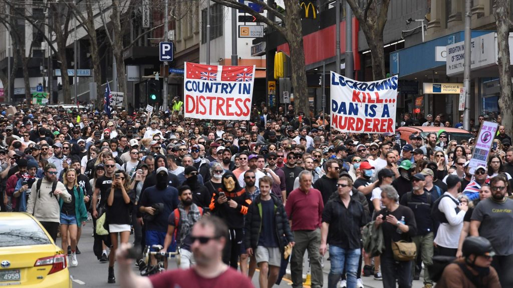 Thousands demonstrate in Australia as infection increases: - Ridiculous - VG