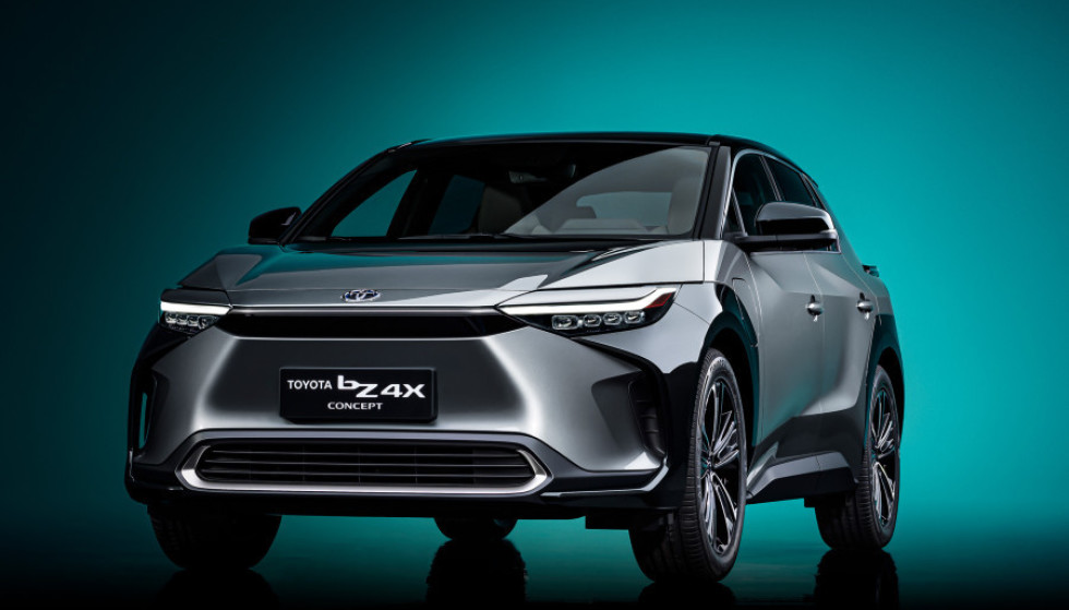 First, the bZ4X is expected to be on the road next year.  Photo: Toyota