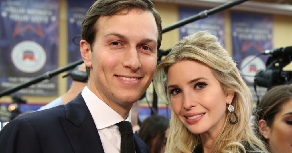 Ivanka and Jared: - - They consider themselves kings
