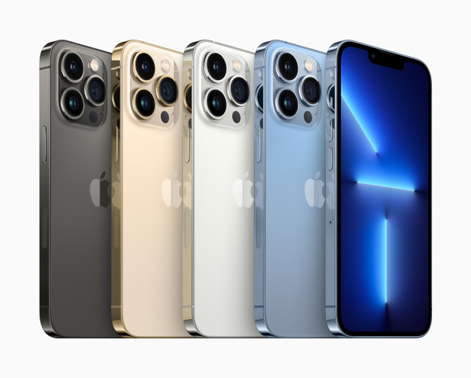 The iPhone 13 series comes in some new color options.  Photo: Apple