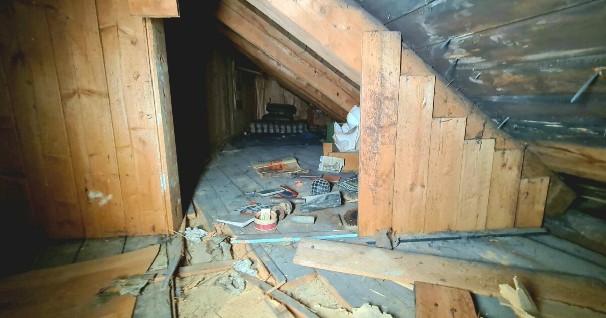 Sundry, 37, had to renovate the attic