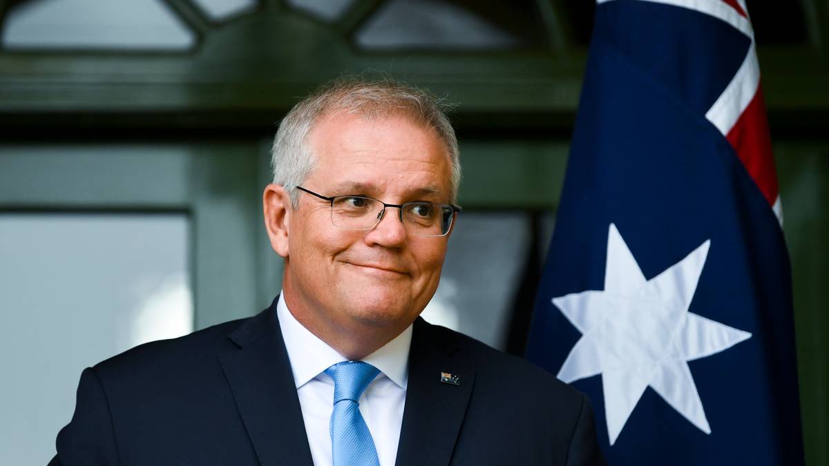 Australias statsminister Scott Morrison