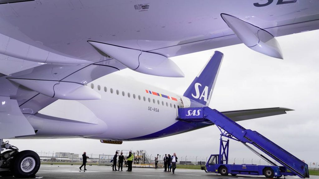 SAS presenterer sin nye Airbus A350 i 2019