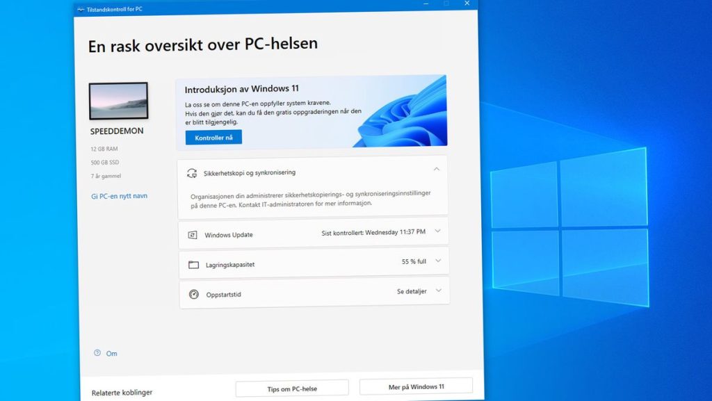 Microsoft forcibly installs health check in Windows 10