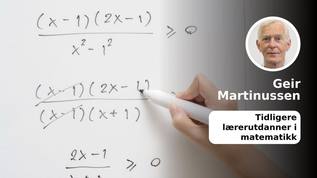 Why should the number you get in math determine if you can become a teacher?