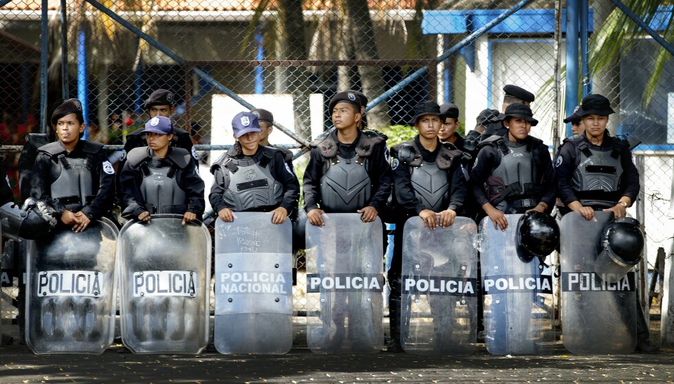 Police state: There was heavy control and a police presence in many places, when Dagbladet was in Nicaragua in the fall of 2018. Photo: Henning Lillegård / Dagbladet