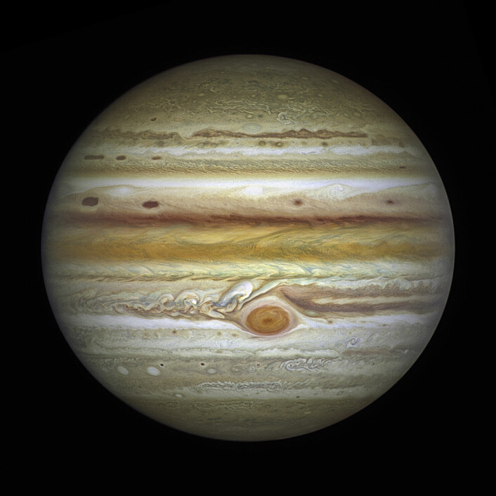Jupiter, seen in September 2021.