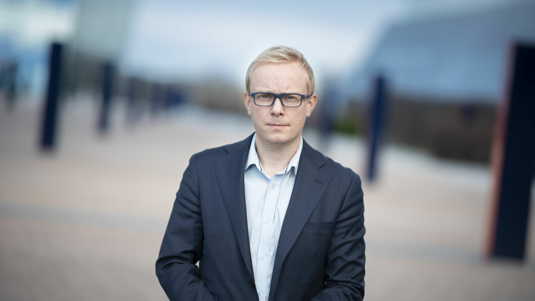 Attack: Telenor had never been hit like this before.  90,000 messages logged into the spam filter within two hours, says CIO Magnus Line to TV 2. Photo: Martin Fjellanger Telenor
