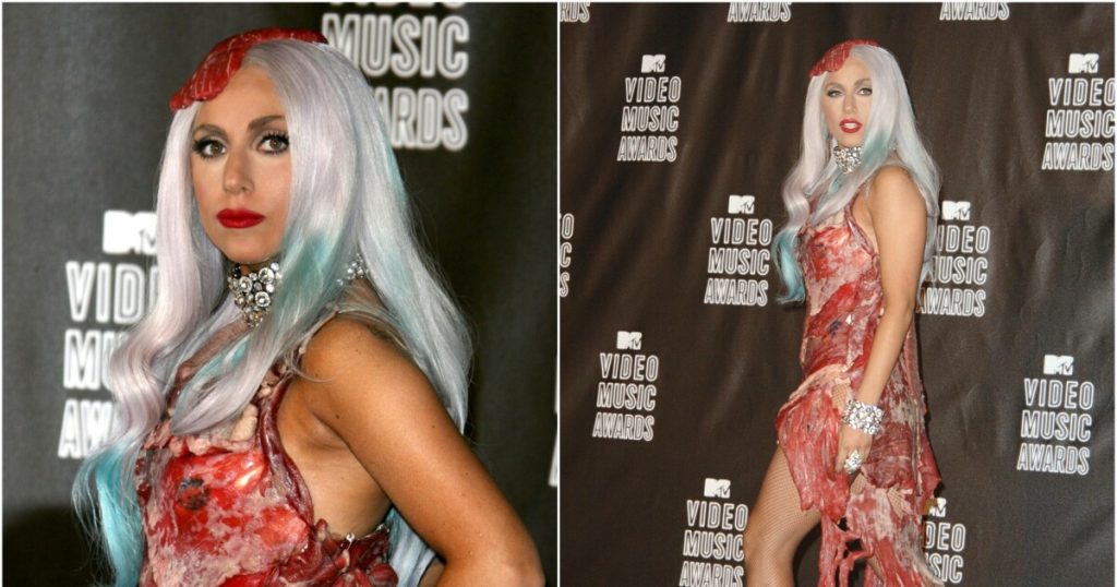 Here's what Lady Gaga has to say about her controversial meat dress