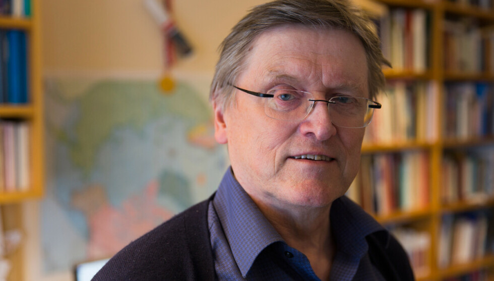 Professor: Hallvard Tjelmeland Professor of History.  Photo: UiT