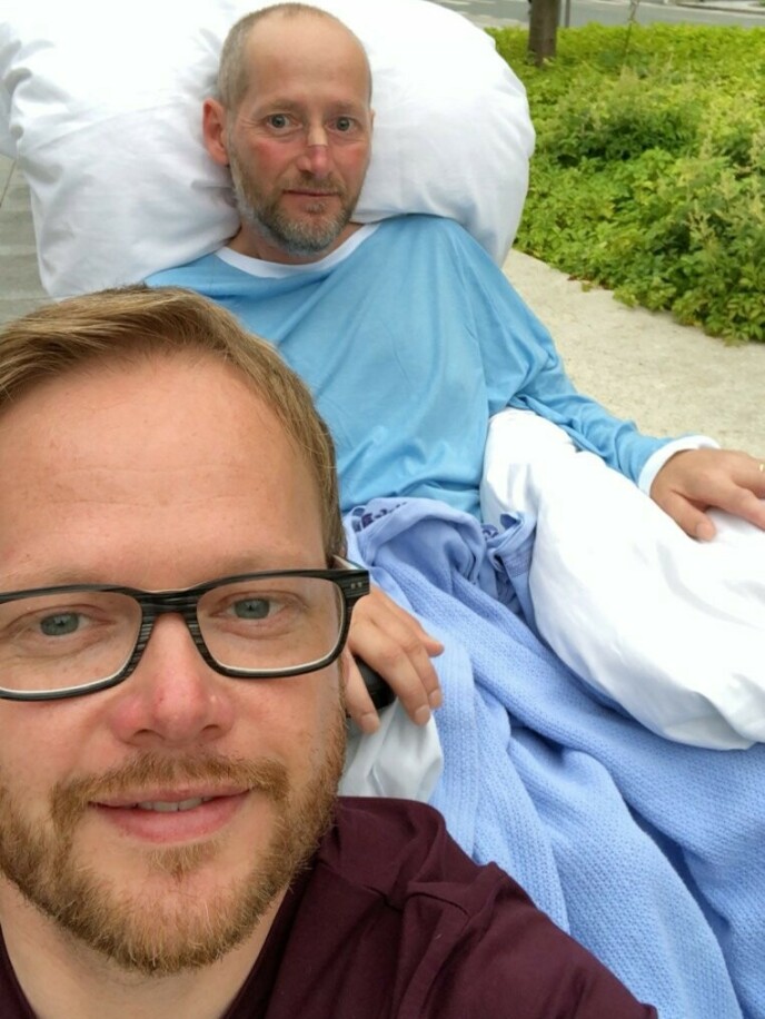 Disease: The middle brother, Lars Dor Berndsen, was diagnosed with ALS in the spring of 2019.  He had already died six months after being diagnosed with the disease.  Photo: Private