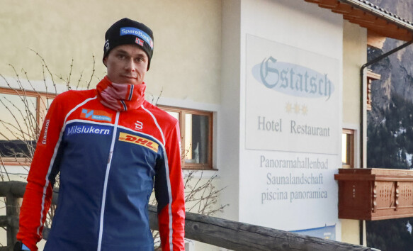 Roommate: Harald Østberg Amundsen stayed in a room with Simen Hegstad Krüger until several of the national cross country team changed hotels.  Photo: Phyllis Calabro
