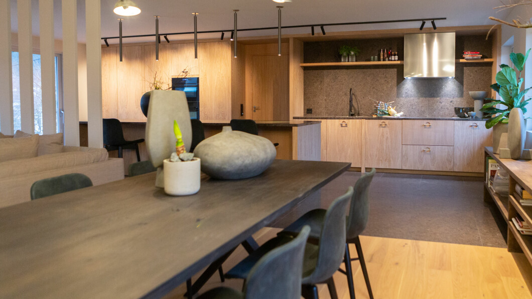 After: A massive makeover with an open plan and a new kitchen.  Photo: Pandora Film/TV 2