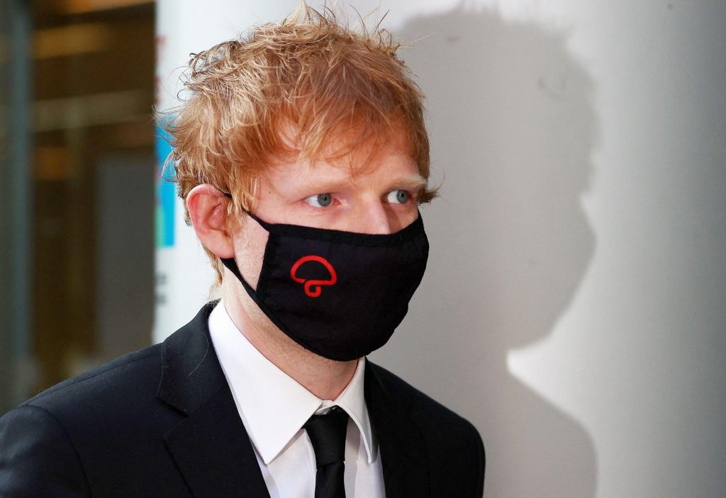 Ed Sheeran sang in court - he denies his conviction - VG