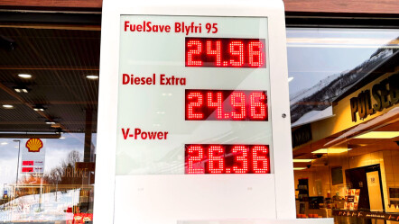 VARIZ: A completely different fuel price was seen on Thursday in Tromsø than on Wednesday.
