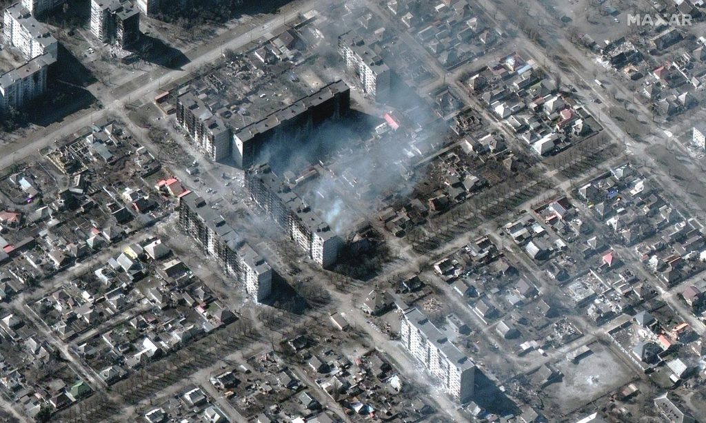 New satellite images show devastation in Mariupol - VG