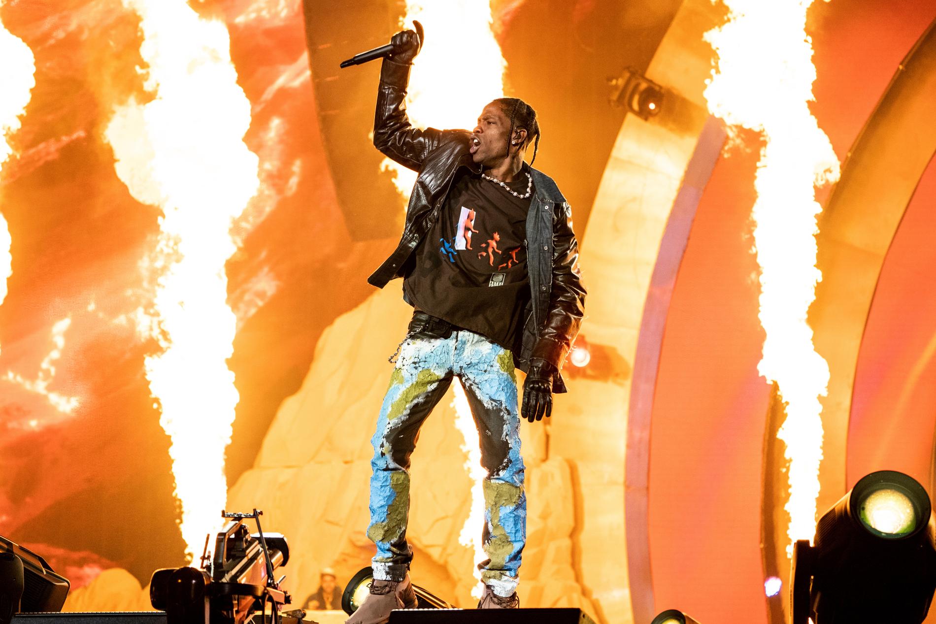 Travis Scott on stage for the first time since Astroworld - VG