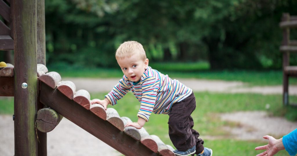 Is there too little space in the kindergarten to engage in risky play?