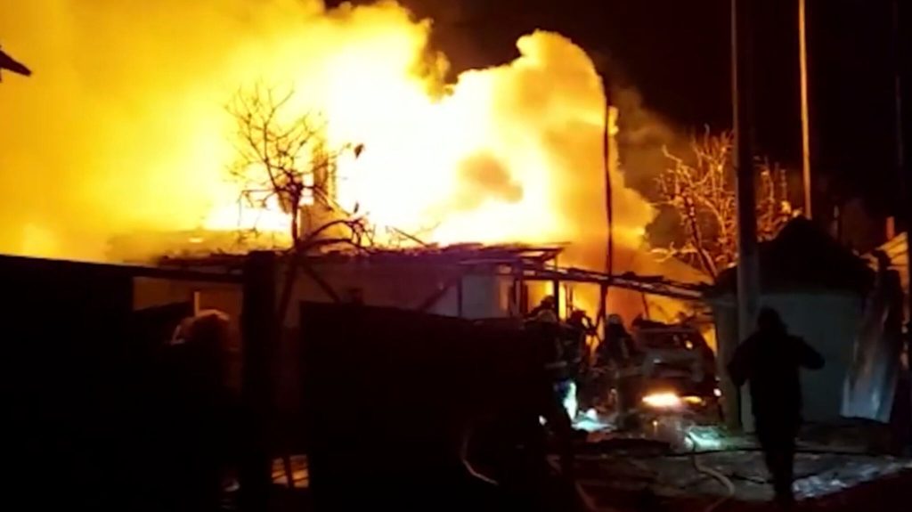 Residential area affected by air strikes - number of dead in Zhytomyr - VG
