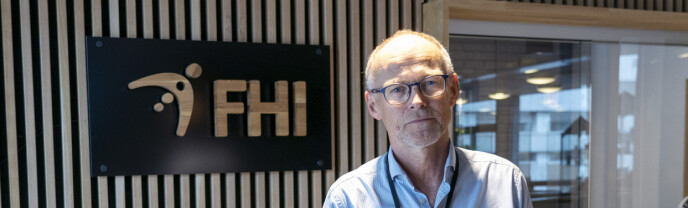 The following new actions: Director of Frode Forland at the National Institute of Public Health.  Photo: Gorm Kallestad, NTB.