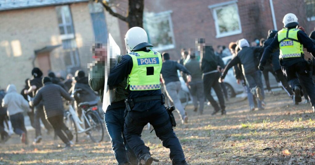 Riots in Sweden: - Shock over pictures
