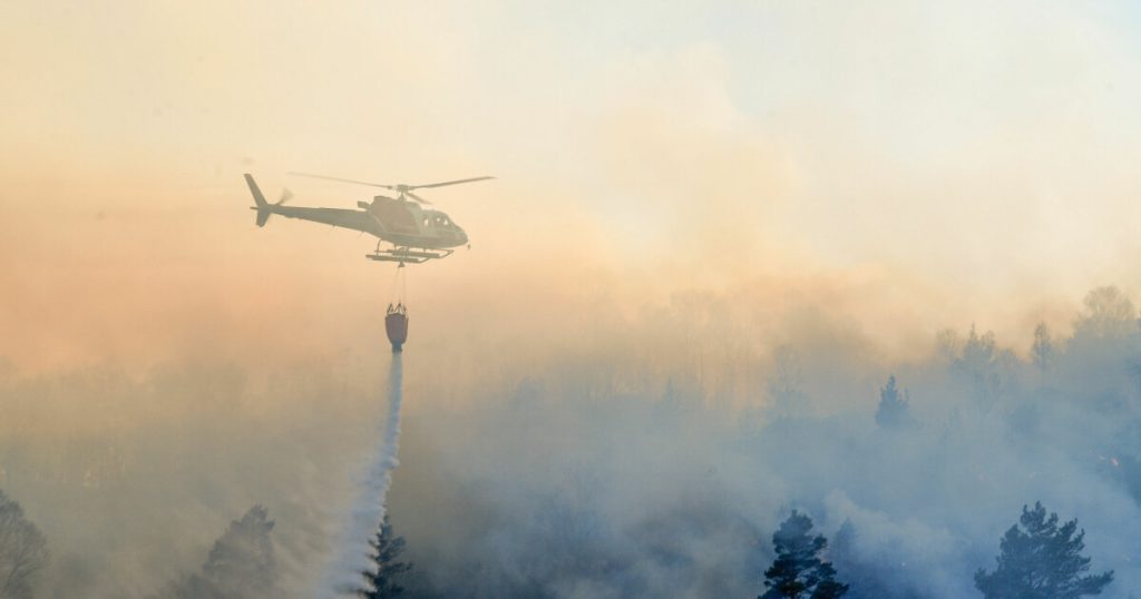 Severe wildfire outside Bergen - Police have one or more suspects