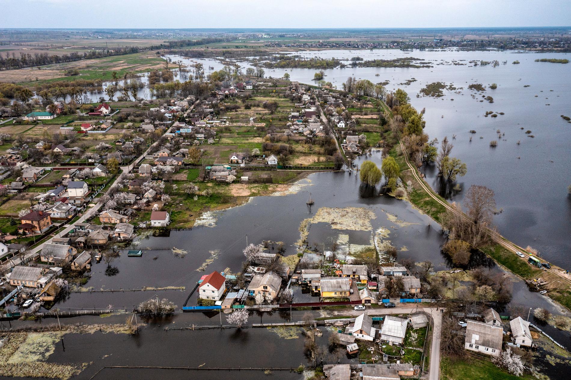 Village flooded to stop the Russians - VG