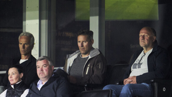 The criticisms: Ron Bratsith (left) and Ivar Cotting (right) have received a lot of pepper from Rosenborg's supporters in the past year.  Now both are finished on the club board.  Photo: Ole Martin Wolde
