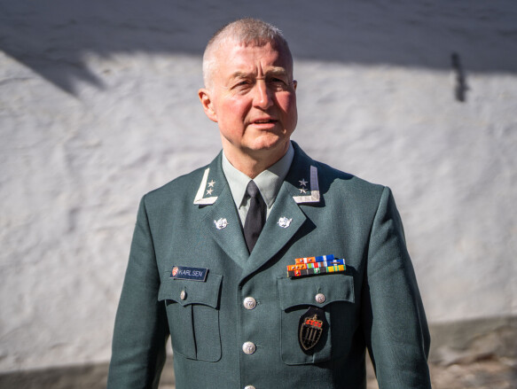 Chief Instructor: Lt. Col. Geir Hagen Carlsen is the Principal of the Staff School.  Photo: Frode Sunde/TV 2