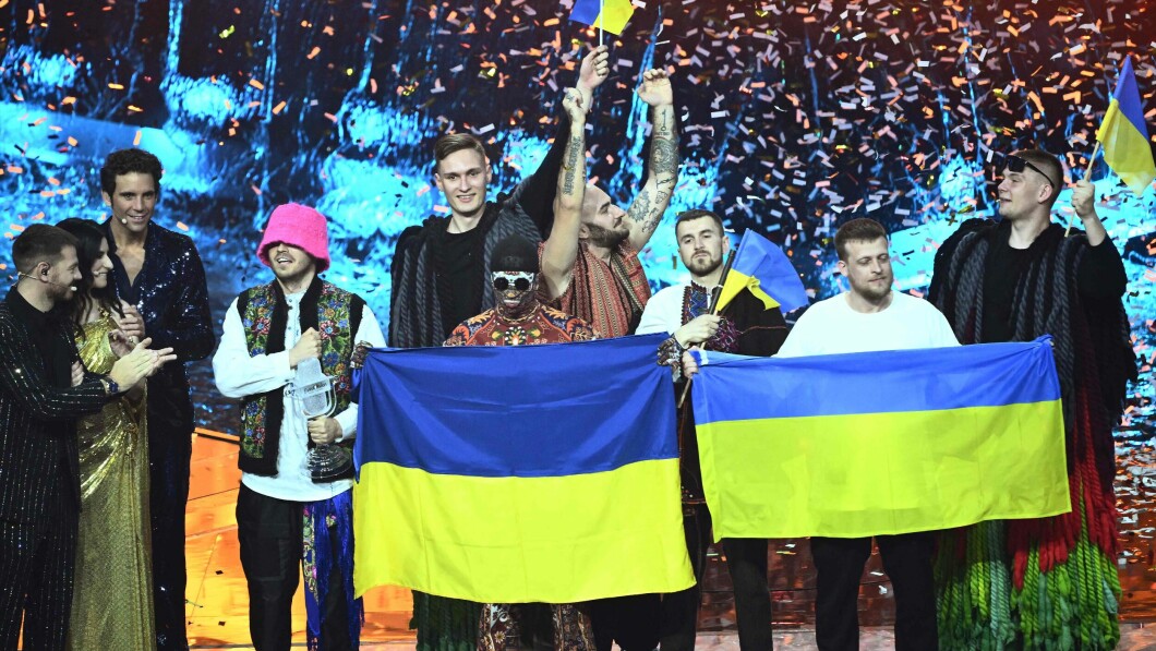 Won: Ukraine won the Eurovision 2022. Photo: Marco Bertorello/AFP