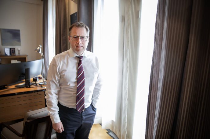 Two salaries: Incumbent Defense Minister Bjrn Arild Gram received a salary from Stingger Municipality and Storting simultaneously in 2018 and 2019.  Photo: Christine Sworde