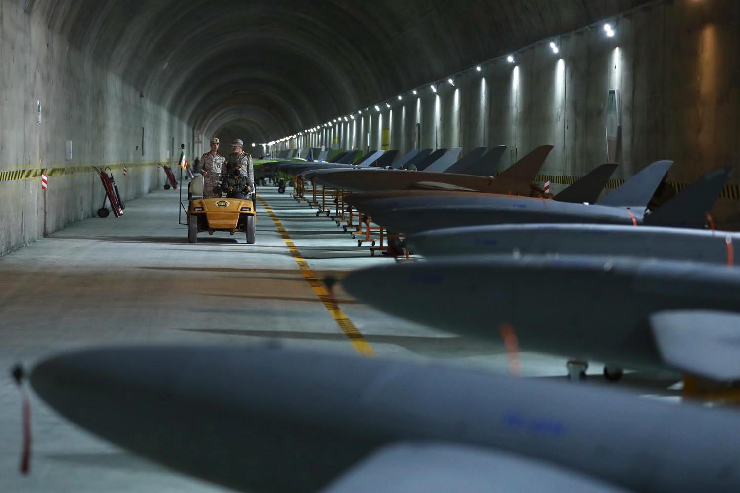 Iran unveils underground drone base – VG