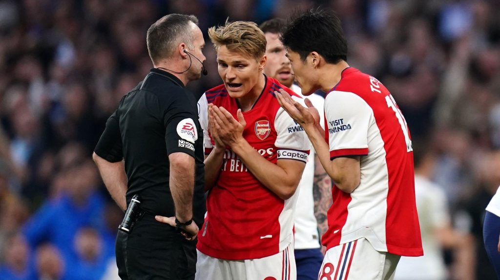 Odegaard despaired when he fired his teammate