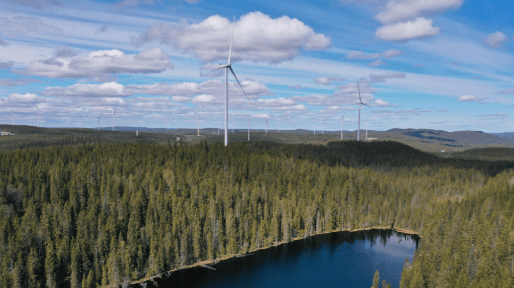 A large Swedish wind project has opened - E24