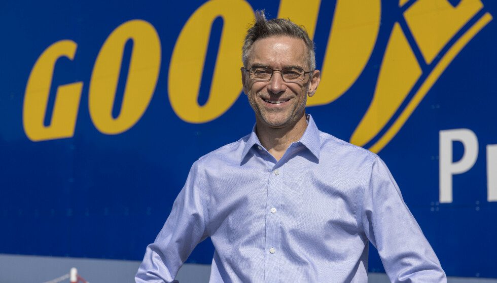 MUCH BOAST: Michael Racchetta is president of the Goodyear Airless Tire Development Program.  If only half of the features it boasts were there when the tire went into production, that could be exciting.  Photo: Goodyear