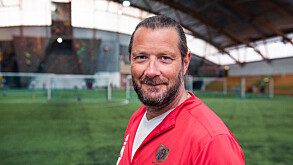 Frode Vagermo is the head coach of AaFK Fortuna.  Photo: Martin Giskegjerde / TV 2