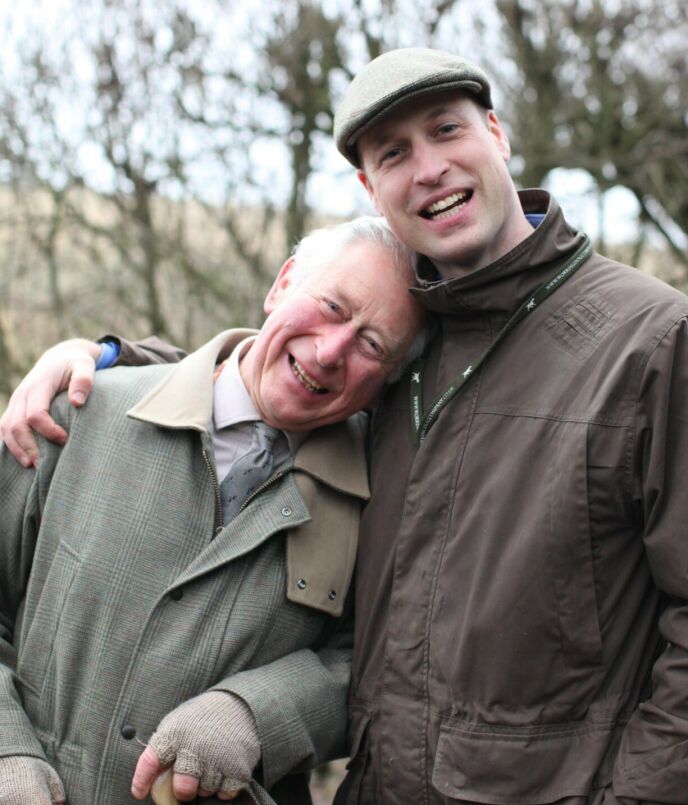 Father and son: Prince Charles will one day be king, before it's Prince Williams' turn.  Photo: The Duchess of Cambridge