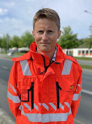Satisfied: Bård Nonstad is the chief engineer at the Norwegian Public Roads Administration and is pleased that fence control is now being simplified.  Photo: Øyvind Hermstad / TV 2