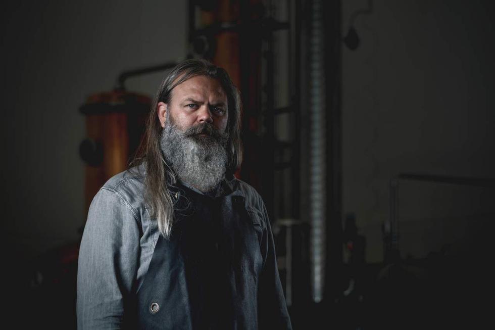 He had a condition before work: Stig Bareksten had to have a small distillery at home, so that he could immediately try out his ideas.  Photo: US Craft Distillery