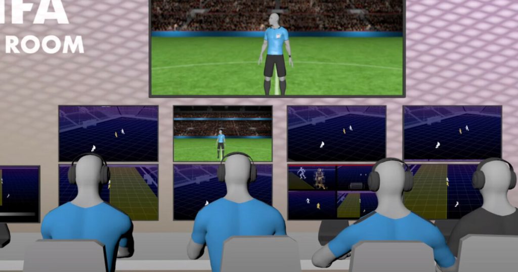 In this year's World Cup, the intrusion will be detected by 12 cameras, 50 times per second