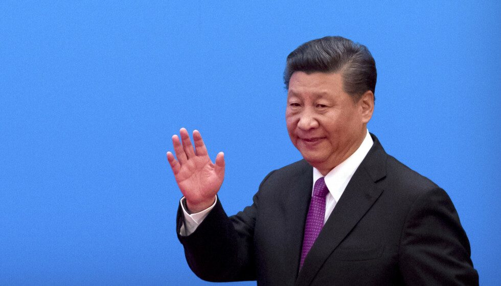 Number two: Chinese President Xi Jinping leads a country 