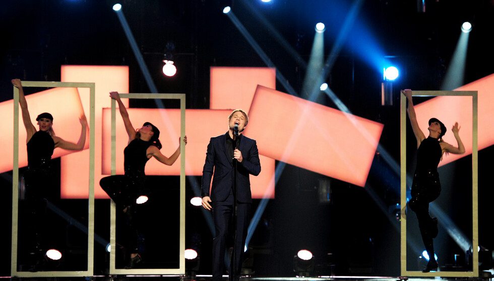 MGP multiple times: Gaute Ormåsen participated in the Melodi Grand Prix twice to his name, here when he sang 