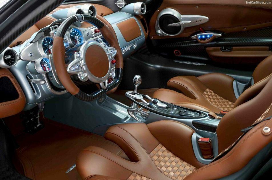 Everything from an extreme Pagani.  The interior is no exception.